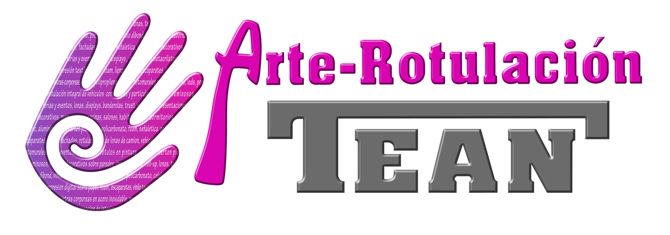 Arte - Rotulación Tean